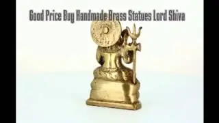 Indian Handmade Brass Statues Hindu God Lord Shiva