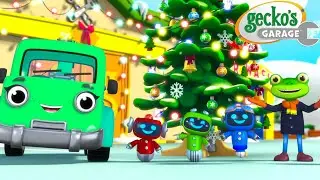 Gecko's Christmas Song | Gecko's Garage Songs｜Kids Songs｜Trucks for Kids