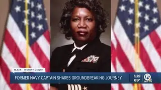 Retired Navy captain shares groundbreaking story