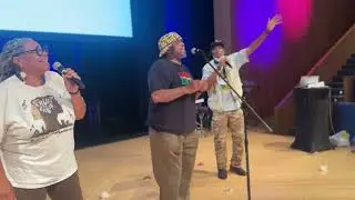 Fruit of Labor Singing Ensemble at 2025 National Black Radical Organizing Conference in Indianapolis