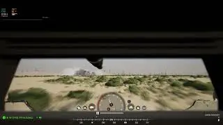 [SQUAD v3.0.1] Tank dogfight through T-72B3 driver point-of-view