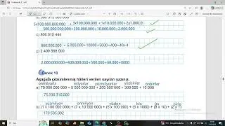 matematik 5  sınıf 1  kitap sayfa 105 çözümleri