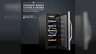 Review: Ivation 12 Bottle Thermoelectric Wine Cooler/Chiller - Stainless Steel - Counter Top R...