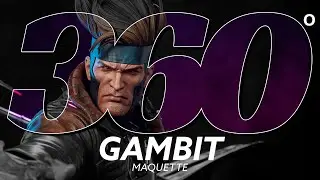 Gambit Maquette Exclusive Edition by Sideshow Collectibles | 360&deg;