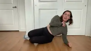 Modified Side Plank Pregnant