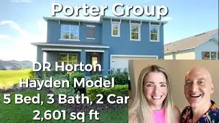 5 Bed | 3 Bath | 2 Car | 2,601 Sq Ft | Hayden Model Tour | Mount Dora, FL. | DR Horton Homes