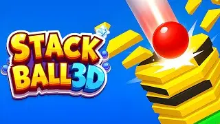 Stack Ball Gameplay live | epic ball smashing game | stack ball 3d android