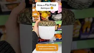 Осень в Fix Price 🍂 2025 🎃 Хэллоуинская версия #обзоры #фикспрайс #посудафикспрайс