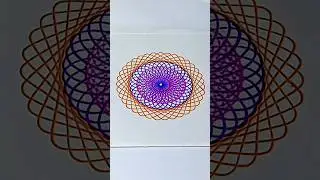 Amazing Spirograph Drawing😮 #spirograph #satisfying #art