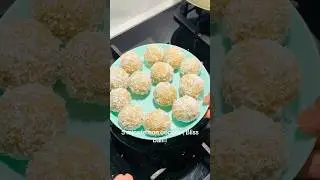 Coconut lemon Bliss ball in 5mins!!