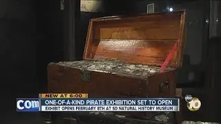 10News gets sneak peek at pirate exhibit about to open at San Diego Natural History Museum