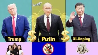 Donald Trump Vs Vladimir Putin Vs Xi Jinping Their Salary & Net Worth 2025