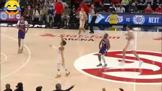 Chris Paul tricks the referee with a phantom foul and makes fun of Trae Young