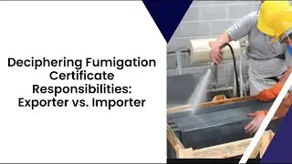 Deciphering Fumigation Certificate Responsibilities: Exporter vs. Importer