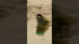 Fish that can walk and breathe on land🐟 #shorts #mudskipper #walkingfish #nature