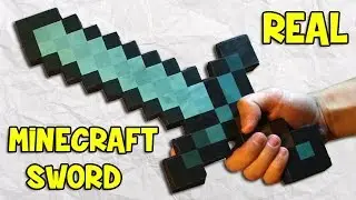 How To make a Paper Minecraft Sword