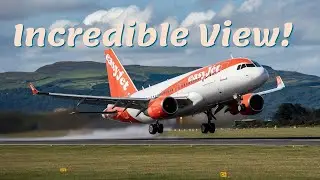 EasyJet Waiting for Departure at Gatwick ✈️ | Runway & Taxiway Views 4K