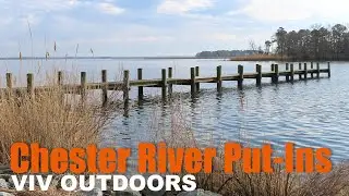 Kayak put-ins along the Chester River