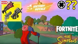 FORTNITE x SIMPSONS Mini Season&mdash; High Kill Solo Win!🔥