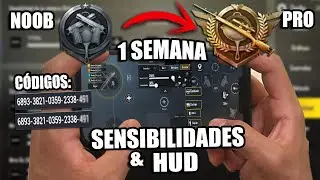 El MEJOR HUD a 4 DEDOS para MEJORAR en PUBG Mobile! *FÁCIL DE USAR* + SENSBILIDADES