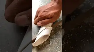 Amazing skills waste pvc pipe useful idea#ideas #plumbing #tools #youtubeshorts