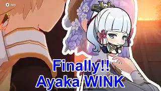 Ayaka Wink on Event With New Outfit