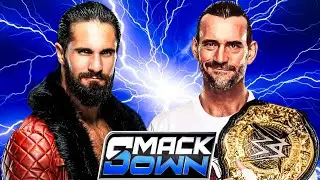 CM Punk vs Seth Rollins WWE Smackdown 25 Jan 2026 - Wwe2k25 Game Play