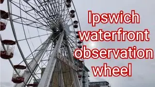 Ipswich waterfront observation wheel and funfair
