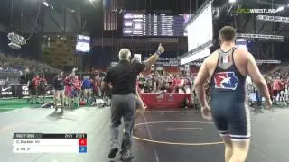 Cadet FS 285 Round of 32 - Chase Dockter (ND) vs. Josh Vis (IA)