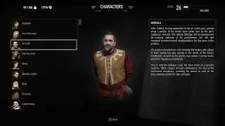 CHARACTERS: Arnvald (Witcher 3 In-Game Lore Read Aloud)
