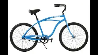 Gravity SaltyDog Best Aluminum Town/City/Beach Cruiser Bikes for Men and Ladies (stepthru) voiceover