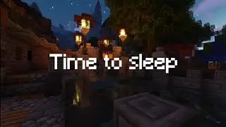Minecraft Nights: a cozy cityscape mbience
