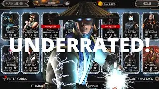 Thunder God Raiden Is UNDERRATED! Mortal Kombat Mobile! iOS/Android!