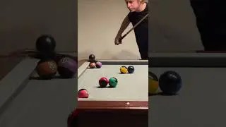 Unbelievable Pool Trick Shot | 8 Ball Billiards#Billiards #8Ball #TrickShot #PoolShot #Snooker