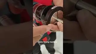 metal pipe and tube facing machine