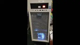 Fun with junk and a hot rod... Making a simple front panel for old Sun Workstation