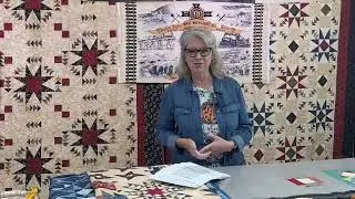 Square in a Square is a fast, chain piecing method using One Ruler and One System.