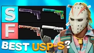 The COMPLETE CS2 USP-S Skin Tier List (w/‪@ClawdCS)