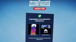 Use this code for FREE ITEMS in MULTIVERSUS