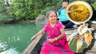 কোরাল মাছের বিরিয়ানি খেলাম নৌকায় বোসে