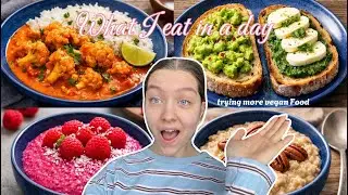 WHAT I EAT IN A DAY | trying more VEGAN FOOD | Miracuja