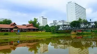Mae Ping river cruise in Chiang Mai, Thailand