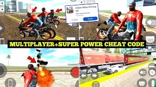 Multiplayer Cheat Code in Indian Bike Driving 3D Update 🤯🔥| Super Power Cheat Code | Harsh in Game 