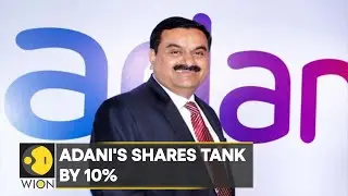 Shares of all the 10 Adani group stocks trading lower | Latest English News | WION
