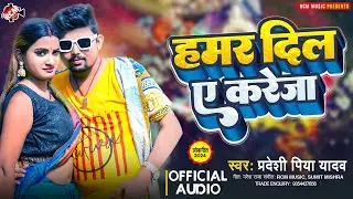 #audio | हमर दिल ऐ करेजा | #Pradeshi Piya Yadav | New Bhojpuri Romatic Song 2024