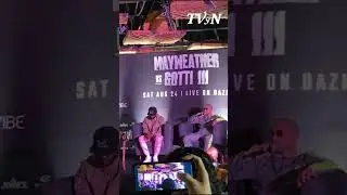 &iexcl;Im&aacute;genes exclusivas de la conferencia de Floyd Mayweather Jr. vs Gotti III!