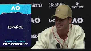 Carlos Alcaraz Press Conference in Espanol | Australian Open 2026