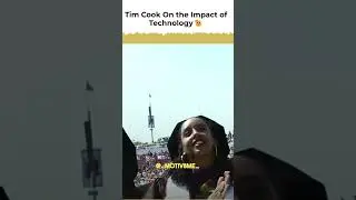 Tim Cook on technology🤔