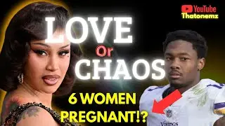 Cardi B & Stefon Diggs &mdash; Love, Lies, and 6 Pregnancies?! 💔 | Offset Reacts | ThatOneMz