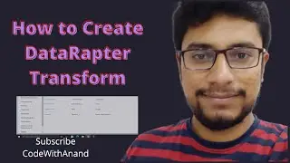 How to create DataRapter Transform Action | Episode - 08 | #OmnistudioDeveloper #CodeWithAnand